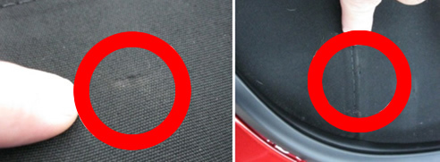 Wear Marks on Soft Top - 2016 Mazda MX-5